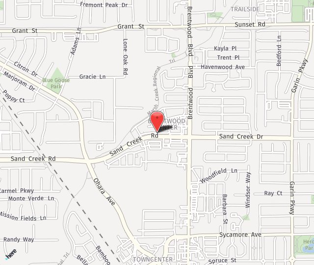Location Map: 131 Sand Creek Rd. Brentwood, CA 94513